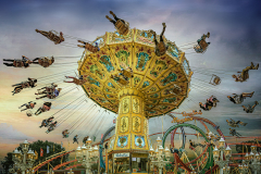 Platz 1 Monatsthema Kirmes und Karneval Franjo Hartmann: Rundherum ein Vergnügen