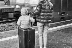 Platz 13 Monatsthema Kleine Szenen am/im Bahnhof: Frank Henning