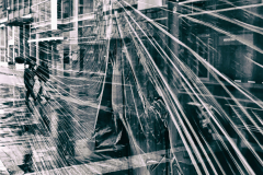 Platz 1 Monatsthema Urbane Reflexionen: Reinhold Jung. Bildtitel: Schaufenster-Folie