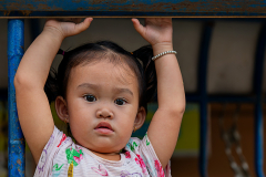 Herbert Rulf: Kinder in Laos. Fotografiert im Juli 2022