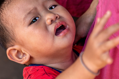 Herbert Rulf: Kinder in Laos. Fotografiert im Juli 2022
