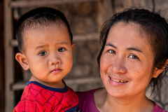 Herbert Rulf: Kinder in Laos. Fotografiert im Juli 2022