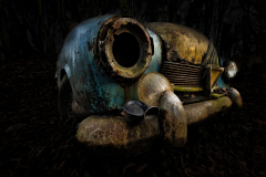 Klaus Kox: Autofriedhof Neandertal