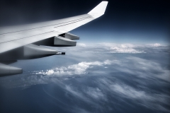 Bärbel Brechtel: Aus dem Flugzeug