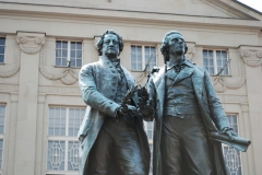 Volker Düsterloh: Weimar Johann Wolfgang von Goethe und Friedrich Schiller